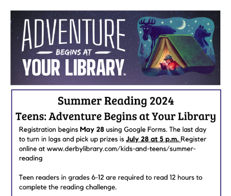 Teen Summer Program Guide