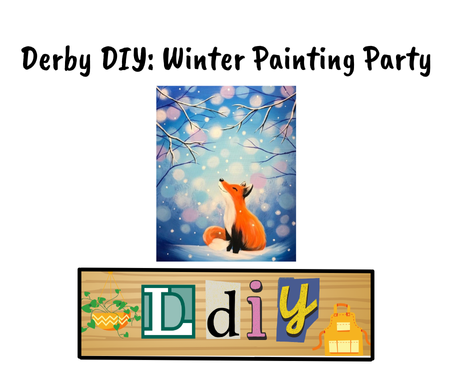 Derby DIY: Winter Painting Party