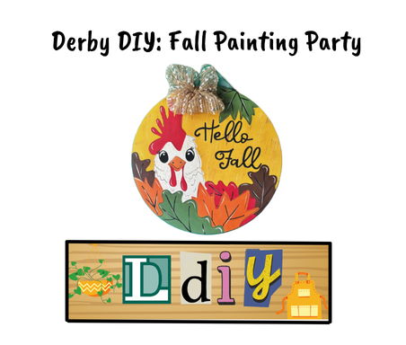 Derby DIY: Fall Painting Party
