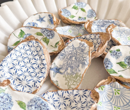 Decoupage Shells